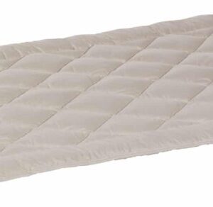 Zirbenauflage Unterbett aus Schurwolle und Zirbenflocken