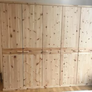 Zirbenschrank Lindau fünf türig