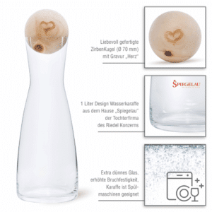 ZirbenKugel Set „Herz Edition“ - detail