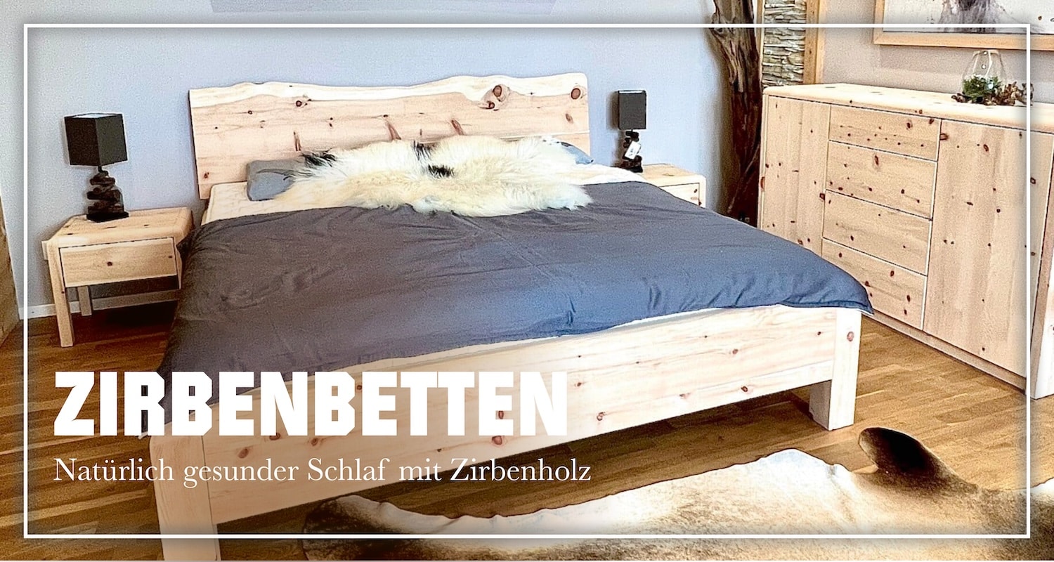 Massivholzbetten aus Naturmaterialien